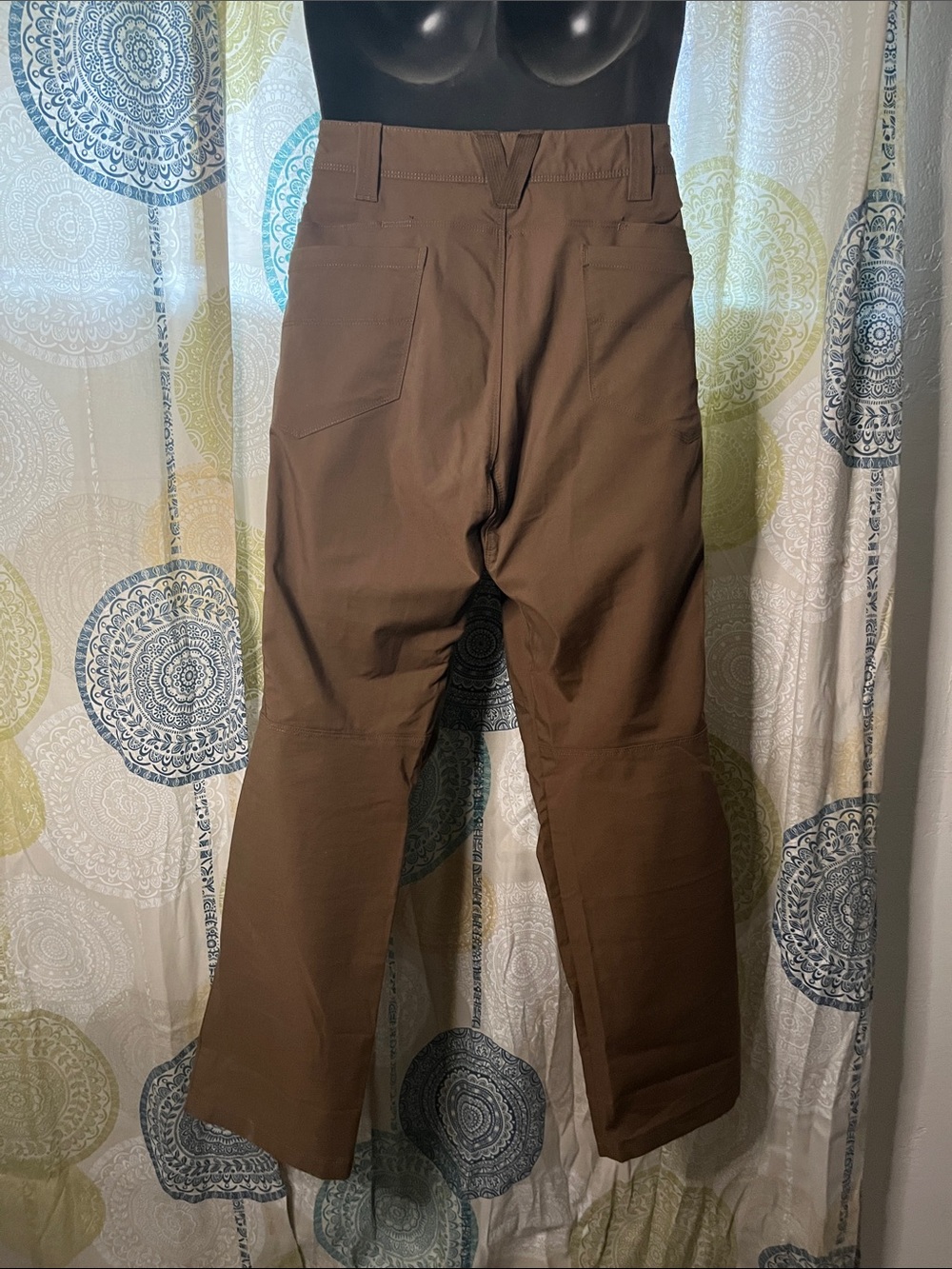 Men's 5.11 Slim Ridge Utility Pants in Kangaroo - Picture 8 of 9